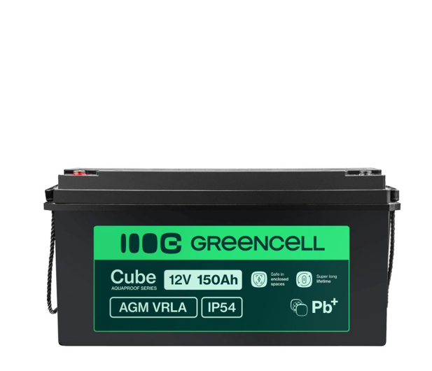 Green Cell Cube AGM VRLA IP54 12V 33Ah - 1364782 - zdjęcie 3